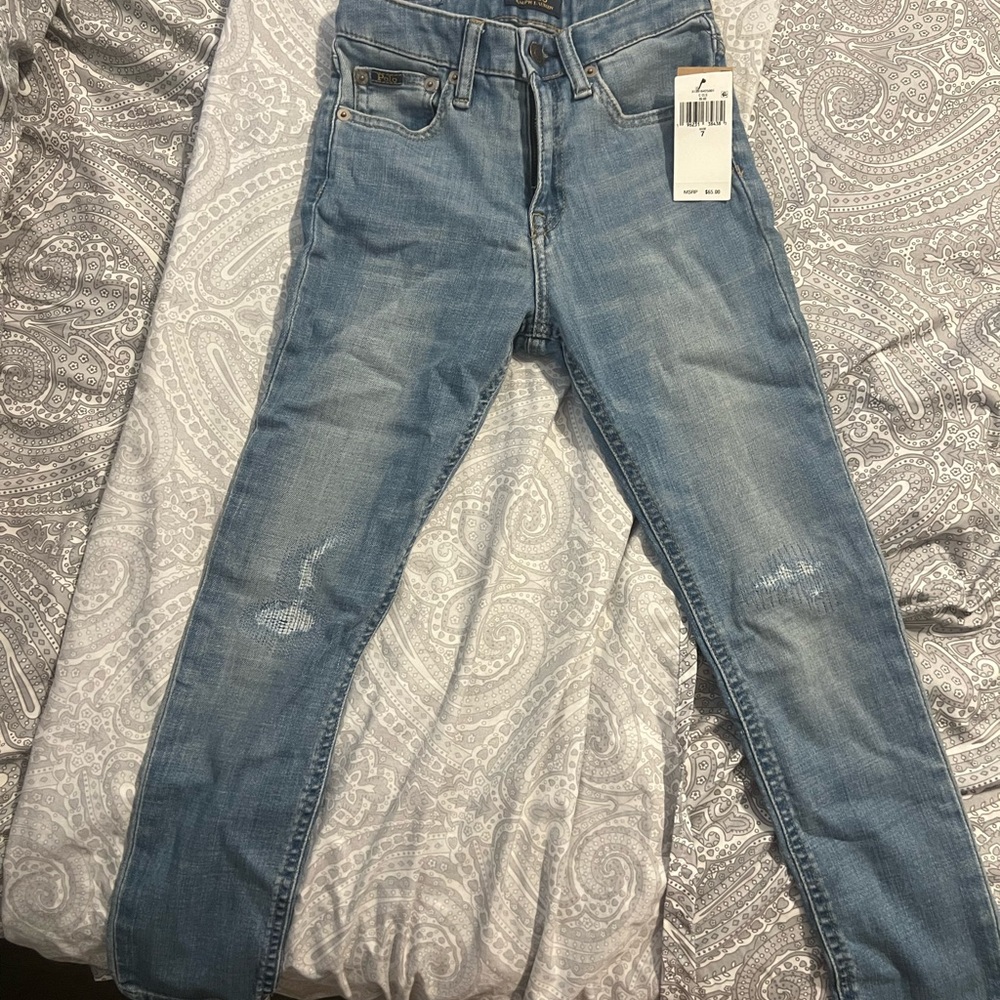 Girl polo brand jeans